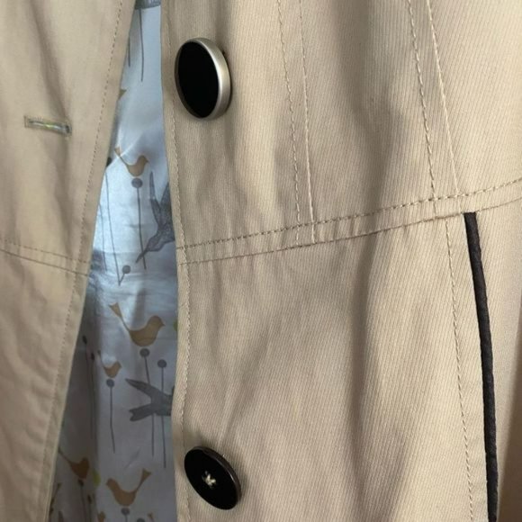 Soia &?Kyi Trench?Coat Sz M - Picture 14 of 14
